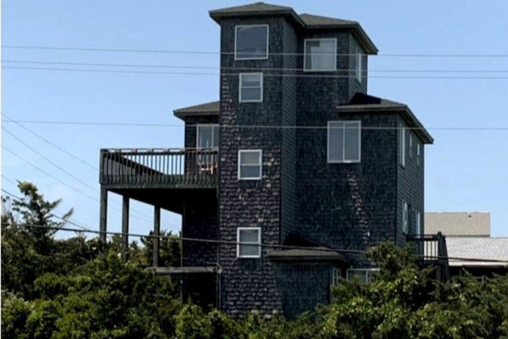 The Lost Loggerhead- Obx Ocean View Beach House Avon Exteriör bild