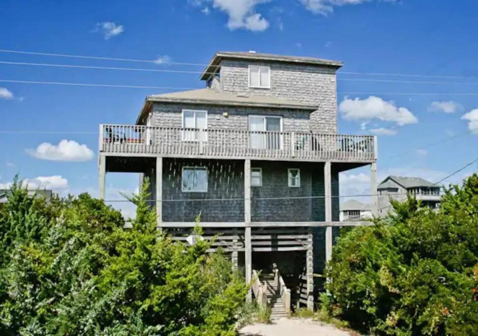 The Lost Loggerhead- Obx Ocean View Beach House Avon Exteriör bild